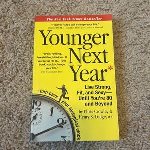 🔴 5 items for $25 Sale! Chris Crowley - Younger Next Year Book